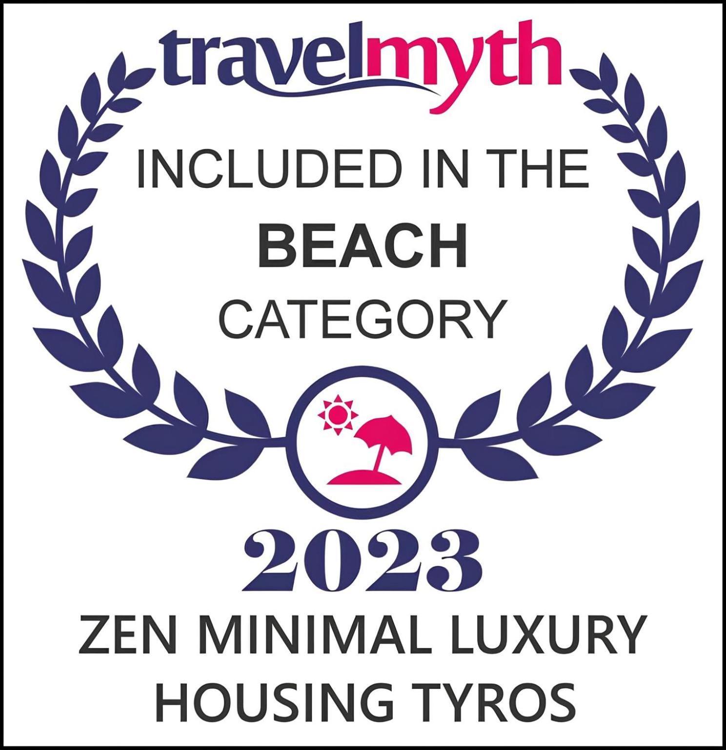 Zen Minimal Luxury Housing Tyros Villa ภายนอก รูปภาพ